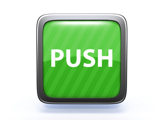 push square icon on white background
