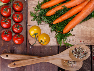 vegetables and spices