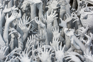 Devil's Hands from Hell, one of many beautiful decorations in Ro