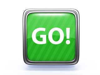 go square icon on white background
