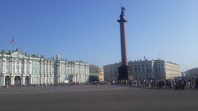 Hermitage Palace square