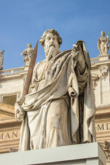 San Paul Basilica di San Pietro a Roma (Statue of St. Paul)