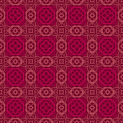 Floral geometric ornament.