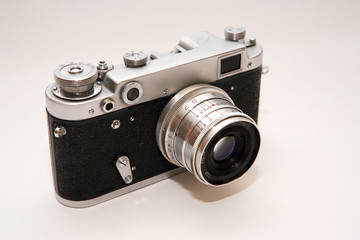 Fototapeta na wymiar alte analoge Kompaktkamera