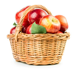 Apples in basket