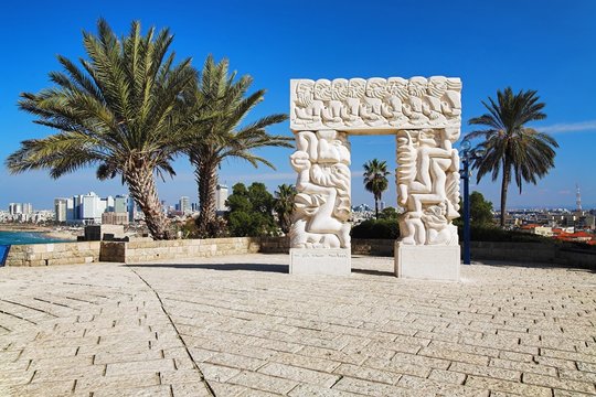 Arch in Jaffa, Israel
