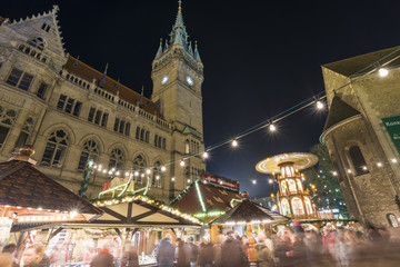 Traditional christmas market in Braunschweig, Germany