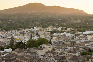Obraz premium Scenery of Majorca island's town Arta