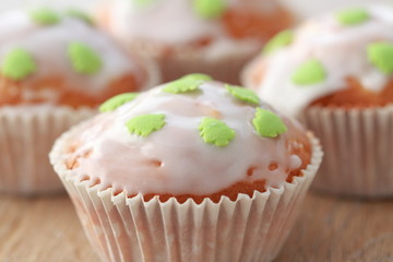 frisch gebackene Muffin