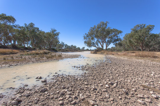 Cooper Creek in the South Australian outback.