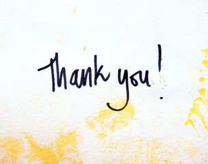 thank you message