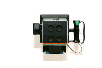Passbild-Sofortbildkamera mit vierfach-Optik