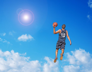 dunking in the sky