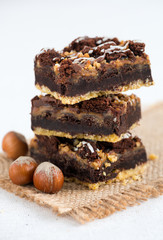Chocolate brownie cake