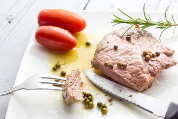 Beef with green pepper