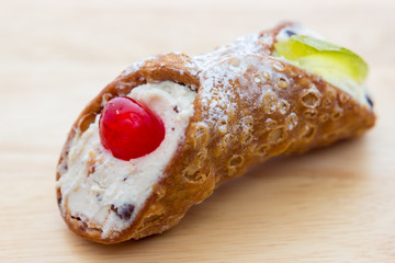 Sicilian cannoli from Italy