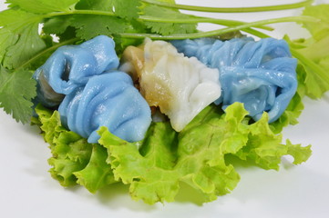 steamed rice-skin dumplings