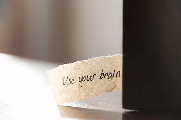 Use your brain