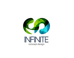 Infinity business logo concept