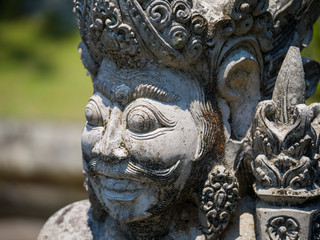 Sculpture in Taman Ujung Water Palace , Bali