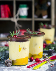 Christmas tiramisu