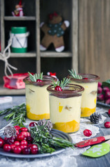 Christmas tiramisu