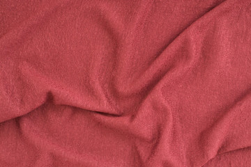 red jersey textile