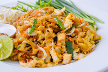 Thailand Thailand fried foods popular with foreigners on the whi