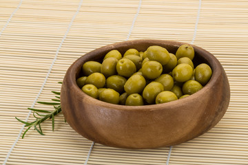 Green olives