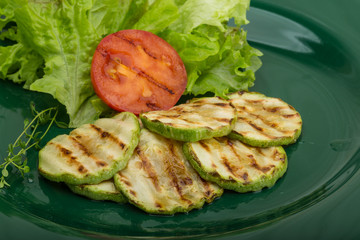 Grilled zucchini