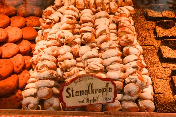 Gordijnen Christmas Market at Rathausplatz in Vienna, Austria © demerzel21