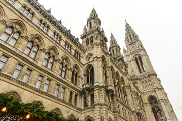 Fototapeta premium Rathaus (Town Hall) Building in Vienna