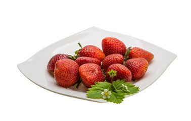 Ripe strawberry