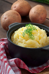 Fresh and flavorful mashed potatoes