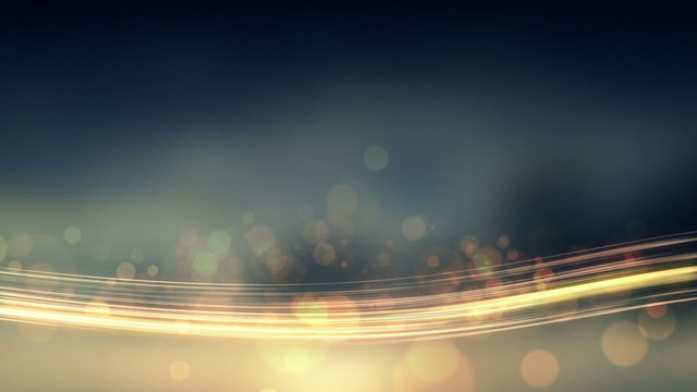 glittering stars on bokeh background