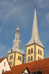 Fototapeta na wymiar Kirche in Lemgo