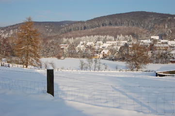 Winter in Hohenhausen