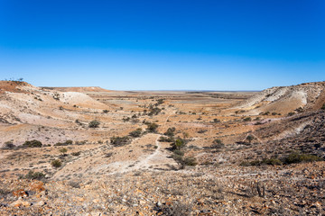 Fototapeta na wymiar Rock formations in outback Australia.