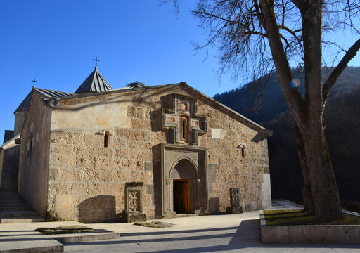 Haghartsin monastery in Dilijan, Armenia