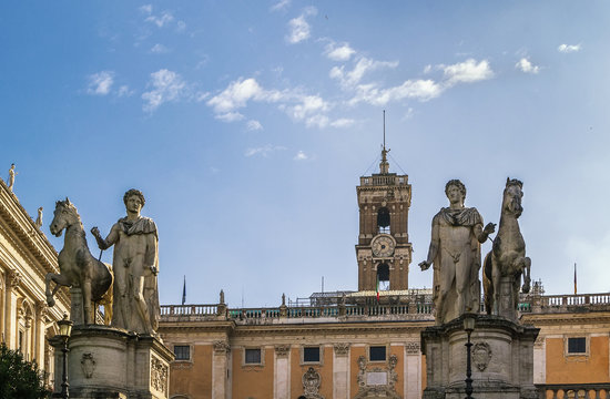 statues of the Dioscuri