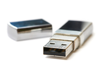 USB Flash Drive isolated