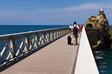 Jungfrauenfelsen in Biarritz