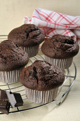 muffin pépites chocolat