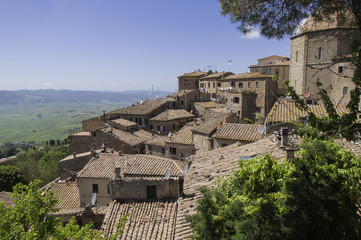 Fototapeta na wymiar Lookout in Volterra