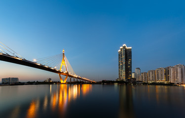 Bhumibol bridge