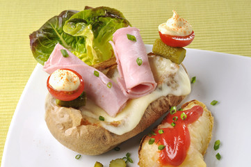 pomme de terre garnie