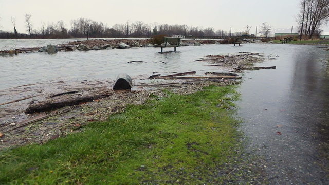River Flooding, Richmond, BC