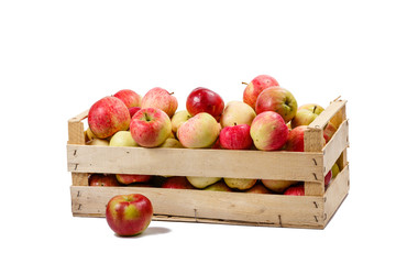 Box with  apples - 75259861