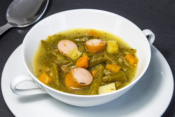 Bohnensuppe