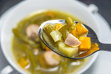 Bohnensuppe
